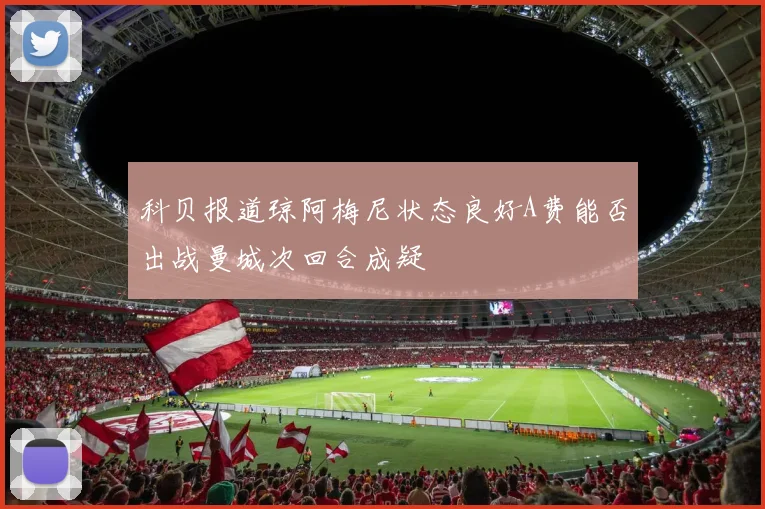 科贝报道琼阿梅尼状态良好A费能否出战曼城次回合成疑